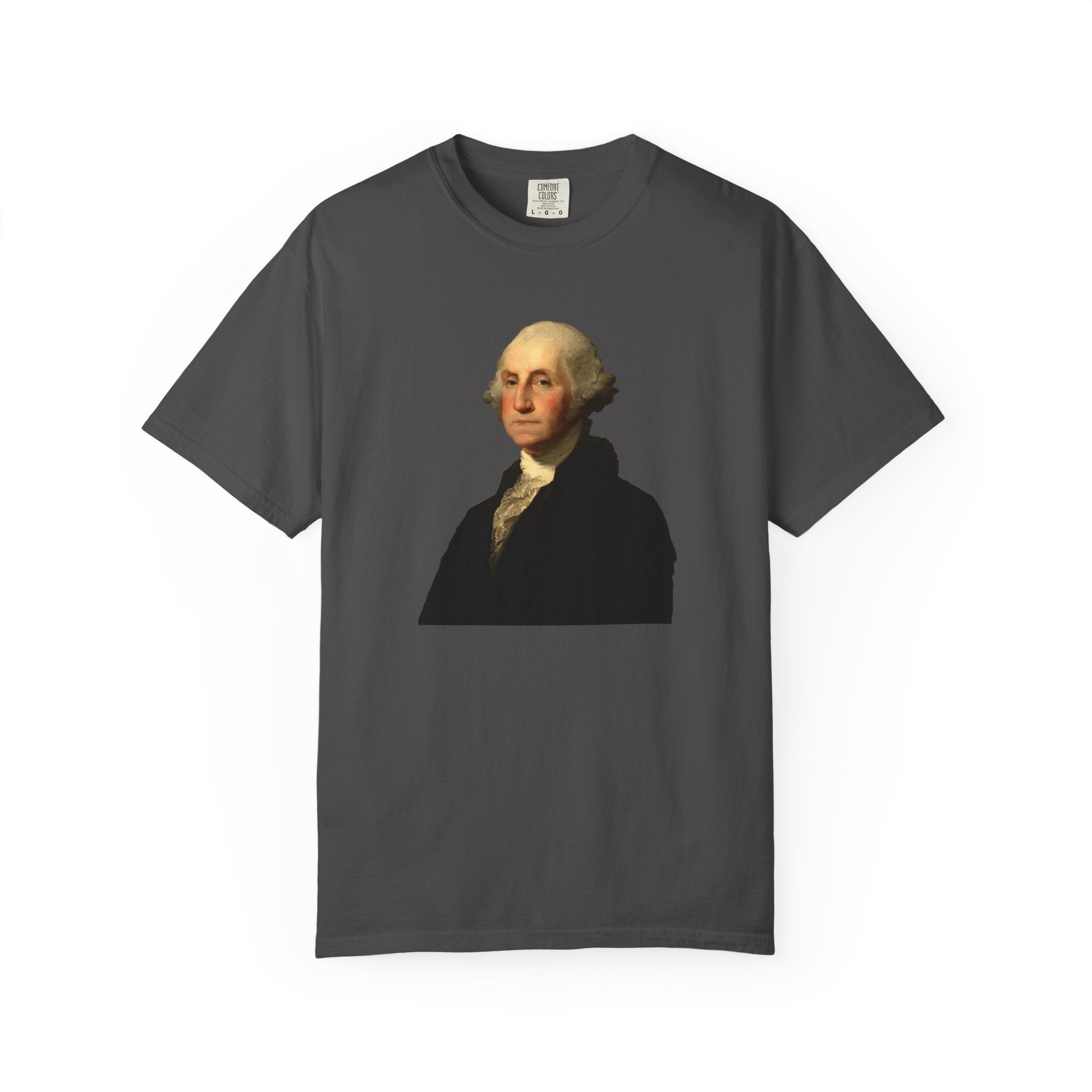 George Washington Founders Collection portrait t-shirt in graphite