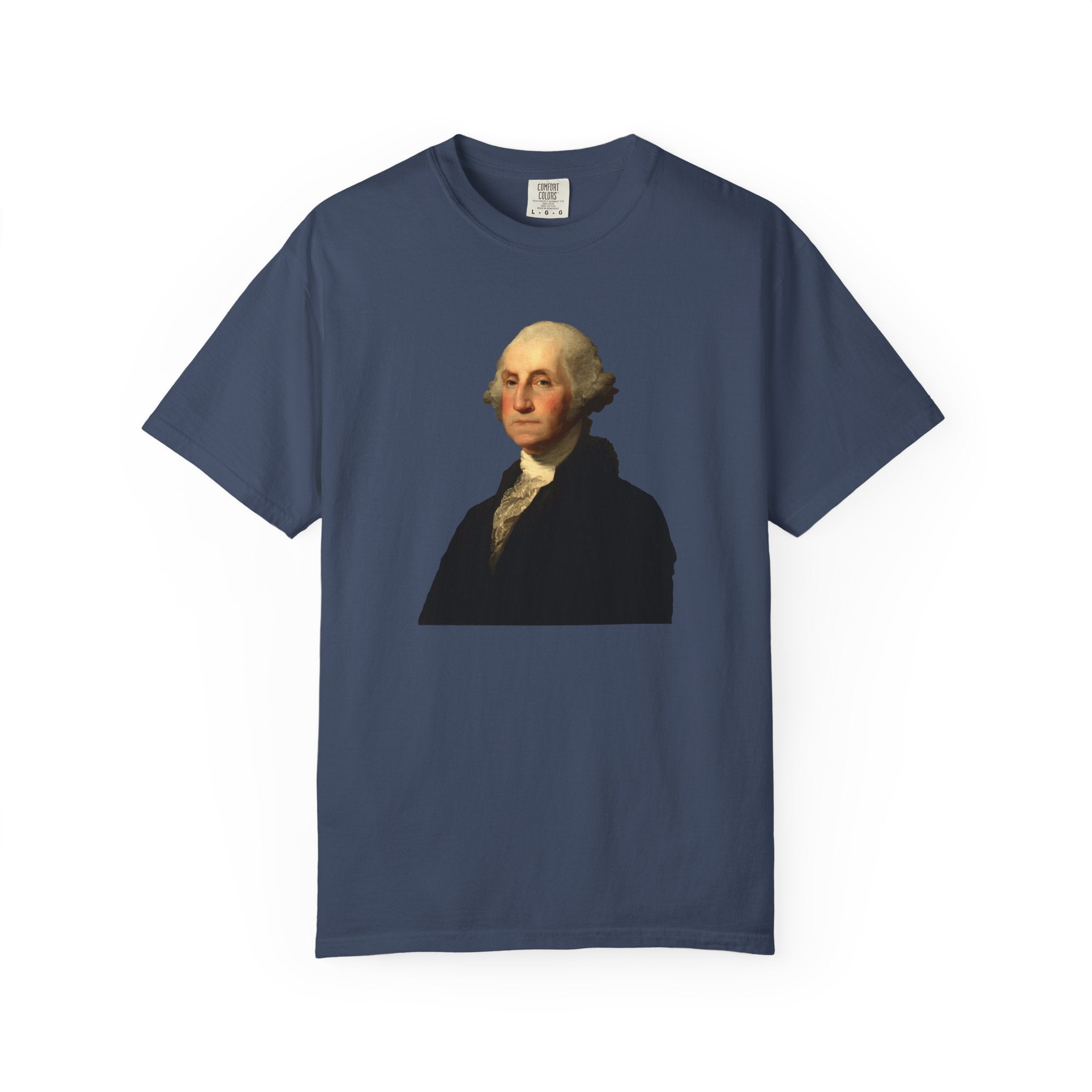 George Washington Founders Collection portrait t-shirt in midnight