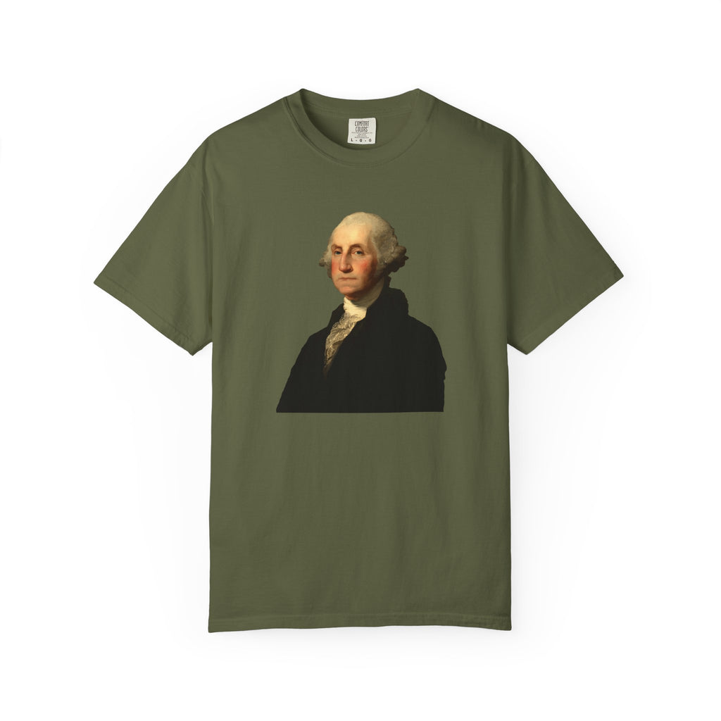 George Washington Founders Collection portrait t-shirt in hemp
