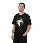 Man wearing Ghost Army patriotic t-shirt in black