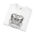 Folded white United We Stand eagle t-shirt

