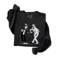 Koko the Clown and Dancing Ghost long sleeve t-shirt in black